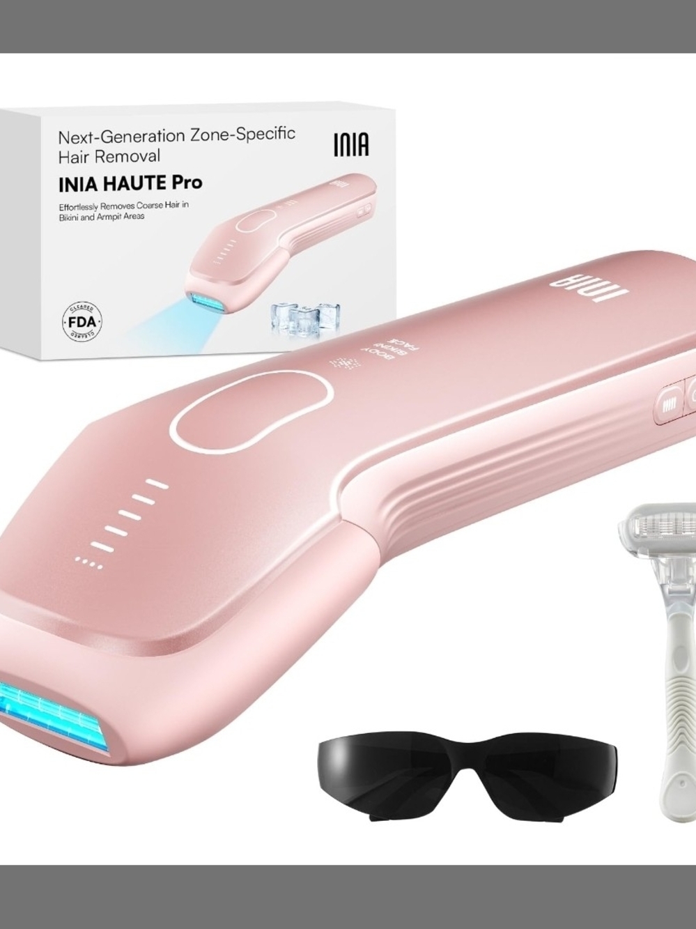 Haute Pro Women’s IPL Hair Removal Device - Pink